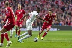 Denis Zakaria in Aktion. (Bild: KEYSTONE/Georgios Kefalas)