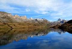 Herbststimmung auf der Frutt. (Bild: Walter Buholzer, Melchsee-Frutt, 12. Oktober 2019)