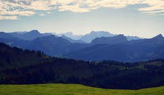 Von der Hochalp Richtung Glarner Alpen aufgenommen. (Bild: Thomas Ammann)