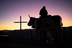 Sonnenaufgang auf der Rigi. (Bild: Daniel Hegglin, Rigi, 12. Oktober 2019)