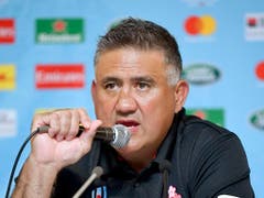 Coach Jamie Joseph war als Spieler sowohl in Neuseelands als auch in Japans Nationalmannschaft aktiv (Bild: KEYSTONE/AP Kyodo News/TSUYOSHI UEDA)