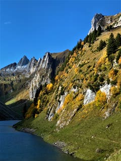 Herbststimmung am Fälensee. (Bild: Frieda Bolliger)