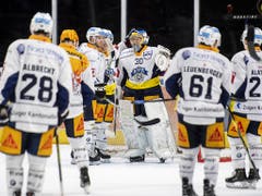 Der EV Zug ist Gruppensieger trotz verlorenem Penaltyschiessen in Pilsen/CZE (Bild: KEYSTONE/ENNIO LEANZA)
