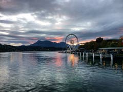 Montagswetter vom Feinste. (Bild: Prisca Maria Wicki, Luzern, 7. Oktober 2019)