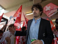 2013 war Ambühl einer Silberhelden, die für die Schweiz an der WM 2013 den Final erreichten (Bild: KEYSTONE/PATRICK B. KRAEMER)