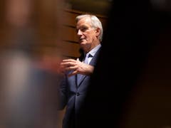 Berät mit Vertretern der britischen Regierung über ein Brexit-Abkommen: EU-Chefverhandler Michel Barnier. (Bild: KEYSTONE/AP/VIRGINIA MAYO)
