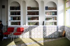 Die Innenräume der Moschee in Kriens.