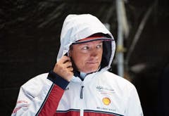 «It’s not my business»: Kimi Räikkönen. Bild: James Moy/Keystone (Spa-Franchorchamps, 1. September 2019)