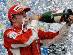 Nächste Saison winkt Räikkönen ein Rekord. Er könnte Rubens Barrichello als Fahrer mit den meisten GP-Starts in der Formel 1 ablösen. Nur noch 14 Grand Prix fehlen ihm auf die Bestmarke des Brasilianers (Bild: KEYSTONE/AP/Ricardo Mazalan)