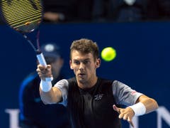 Henri Laaksonen trifft in der 1. Runde auf den Franzosen Benoît Paire (Bild: KEYSTONE/GEORGIOS KEFALAS)