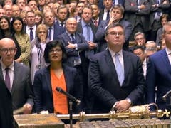 Das britische Parlament hat eine Entscheidung über den Brexit-Deal von Premierminister Boris Johnson verschoben. Damit hat es ihm eine empfindliche Niederlage zugefügt. (Bild: KEYSTONE/EPA UK PARLIAMENTARY RECORDING UNIT)