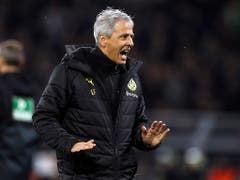 Lucien Favre lässt im Spitzenspiel Druck ab (Bild: KEYSTONE/EPA/FRIEDEMANN VOGEL)
