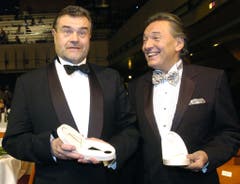 Karel Gott wurde mit mehr als 50 Diamant-, Platin-, Goldenen und Silbernen Platten als einer der erfolgreichster Künstler Europas geehrt. (Bild: Keystone)