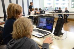 Im Kurs «Ein Tag als Musikproduzent» durften die Teilnehmer selber eine CD produzieren.