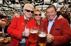 Karel Gott mit Heino am Oktoberfest 2010. (Bild: Keystone)