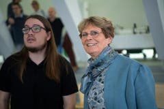 Margrit Kessler von der GLP, Wahlhelferin von Pietro Vernazza. (Bild: Benjamin Manser)