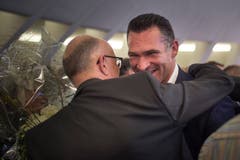 Marcel Dobler (FDP) schafft die Wiederwahl in den Nationalrat (Bild: Benjamin Manser)