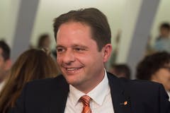 Der Parteipräsident der CVP St. Gallen, Patrick Dürr. (Bild: Benjamin Manser)