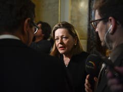 Die ehemalige Bundesratskandidatin und Urner CVP-Regierungsrätin Heidi Z'graggen hat im dritten Anlauf die Wahl in den Ständerat geschafft. (Bild: Keystone/ANTHONY ANEX)