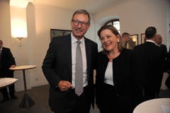 Josef Dittli und Heidi Z'graggen wurden für Uri in den Ständerat gewählt. (Bild: Urs Hanhart, Altdorf, 20. Oktober 2019)