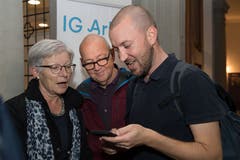 Florian Studer, parteiloser Ständeratskandidat. (Bild: Eveline Beerkircher, Luzern, 20. Oktober 2019)