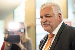 CVP-Mann Othmar Reichmuth landet bei den Ständeratswahlen in Schwyz auf dem dritten Platz. (Alexandra Wey/Keystone, Schwyz, 20. Oktober 2019)