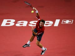 Die Swiss Indoors und Stan Wawrinka, das war bis anhin keine Liebesbeziehung. Zwei Halbfinal-Teilnehmen stehen unter anderem acht Erstrunden-Niederlagen gegenüber (Bild: KEYSTONE/STEFFEN SCHMIDT)