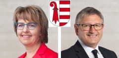 JuraElisabeth Baume-Schneider (SP, 8895 Stimmen)Charles Juillard (CVP, 7630 Stimmen)