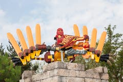 Paradies für alle Ninja-Fans: Das Legoland in Günzburg. (Bild: Alamy Stock Photo)