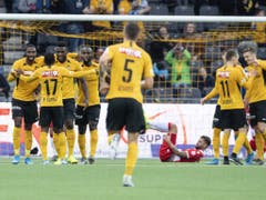 Die Young Boys nutzten den FCZ-Sieg gegen Basel zur Tabellenführung (Bild: KEYSTONE/PETER SCHNEIDER)
