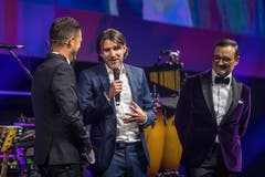 «Zelli» gewann die Publikumswahl hauchdünn vor Tranquillo Barnetta und Ivan Zamorano. (Bild: Michel Canonica)