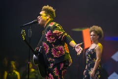 Marc Sway sorgte für die musikalische Unterhaltung. (Bild: Michel Canonica)