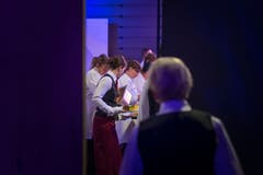 Ein Gaumenschmaus für die geladenen Gäste. (Bild: Michel Canonica)