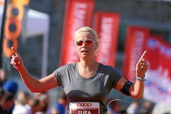 Zielenlauf beim Verkehrshaus. (Bild: Andy Mettler/swiss-image, Luzern, 27. Oktober 2019)
