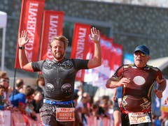 Zieleinlauf beim Verkehrshaus. (Bild: Andy Mettler(swiss-image, Luzern, 27. Oktober 2019)