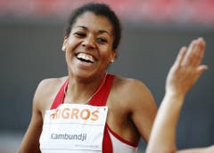 2009: Schweizermeisterschaften ZürichDie 17-jährige Mujinga Kambundji holt sich ihre ersten Schweizermeistertitel über 100 und 200 Meter. Ihre Zeiten damals: 11,66 respektive 23,87 Sekunden. (Bild: Keystone)
