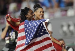 Mujinga Kambundji holt sich sensationell die Bronze-Medaille an der Leichtathletik-WM in Doha.