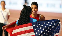 Mujinga Kambundji holt sich sensationell die Bronze-Medaille an der Leichtathletik-WM in Doha.