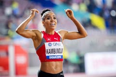 Mujinga Kambundji holt sich sensationell die Bronze-Medaille an der Leichtathletik-WM in Doha.