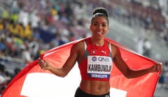 Mujinga Kambundji holt sich sensationell die Bronze-Medaille an der Leichtathletik-WM in Doha.