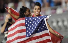 Mujinga Kambundji holt sich sensationell die Bronze-Medaille an der Leichtathletik-WM in Doha.