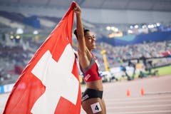 Mujinga Kambundji holt sich sensationell die Bronze-Medaille an der Leichtathletik-WM in Doha.