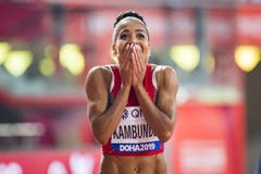 Mujinga Kambundji holt sich sensationell die Bronze-Medaille an der Leichtathletik-WM in Doha.