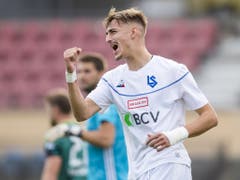 Challenge-League-Leader Lausanne-Sport mit Topskorer Aldin Turkes empfängt die Neuenburger zum Duell (Bild: KEYSTONE/JEAN-CHRISTOPHE BOTT)