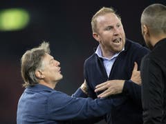 Der FCZ-Coach ist nach seinem Ausraster nach Spielschluss im Meisterschaftsspiel gegen Basel für den Cup gesperrt (Bild: KEYSTONE/ENNIO LEANZA)
