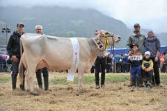 Miss Uri «Evolet» aus dem Stall von Manuel Arnold, Erstfeld. (Bild: Urs Hanhart, Schattdorf, 5. Oktober 2019)