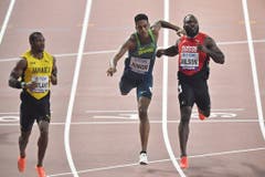 Über 200 Meter läuft es dem Basler besser, er qualifiziert sich für den Halbfinal. Dort muss er dann allerdings verletzungsbedingt passen. (Bild: Keystone)