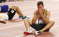 Unglaubliche Aufholjagd: Niklas Kaul aus Deutschland war im Zehnkampf nach Tag 1 noch Elfter - nun ist er Weltmeister. (Bild: Keystone)