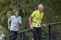 Donat Hunger aus Rüti vor Silvia Buholzer aus Schwarzenberg. (Bild: Pius Amrein, 6. Oktober 2019)