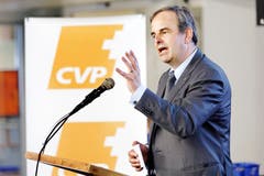Rang4: CVP-Chef Gerhard Pfister. (Bild: Keystone)
